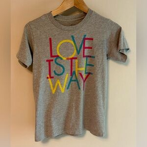 J.Crew x Human Rights Campaign "Love is the way" T-shirt